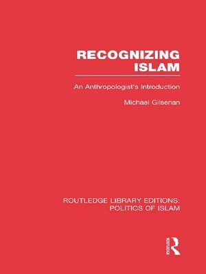 cover image of Recognizing Islam